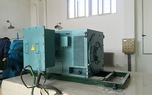 神木某水电站工程主水泵使用我公司高压电机安装尺寸